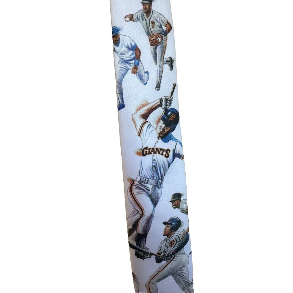 Vintage Ralph Marlin Giants Baseball Major league 1991 San Francisco Neck ￼Tie